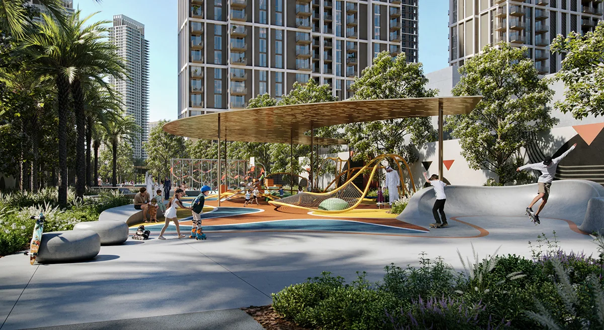 Oria at Dubai Creek Harbour — official render 1