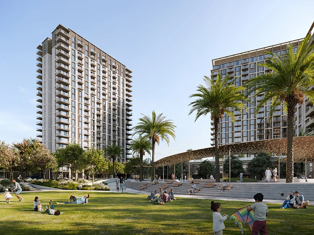 Oria at Dubai Creek Harbour — official render 2