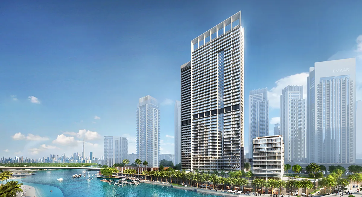 Palace Residences at Dubai Creek Harbour — official render 1