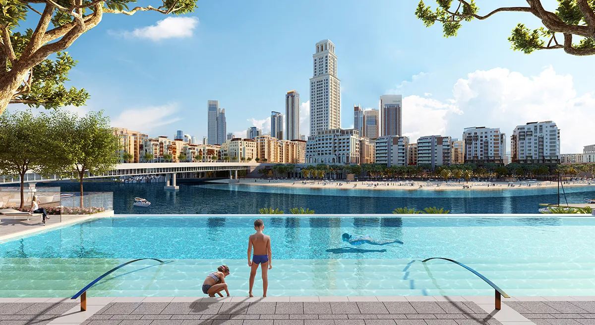 Palace Residences at Dubai Creek Harbour — official render 2