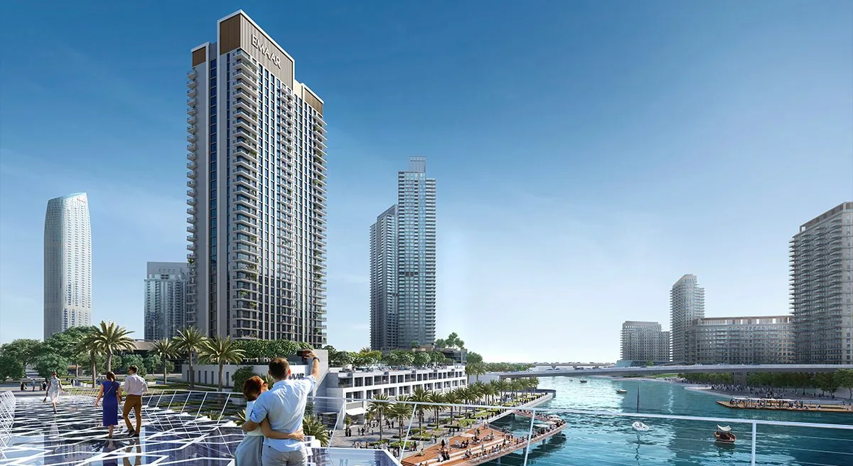 Palace Residences North at Dubai Creek Harbour — official render 2
