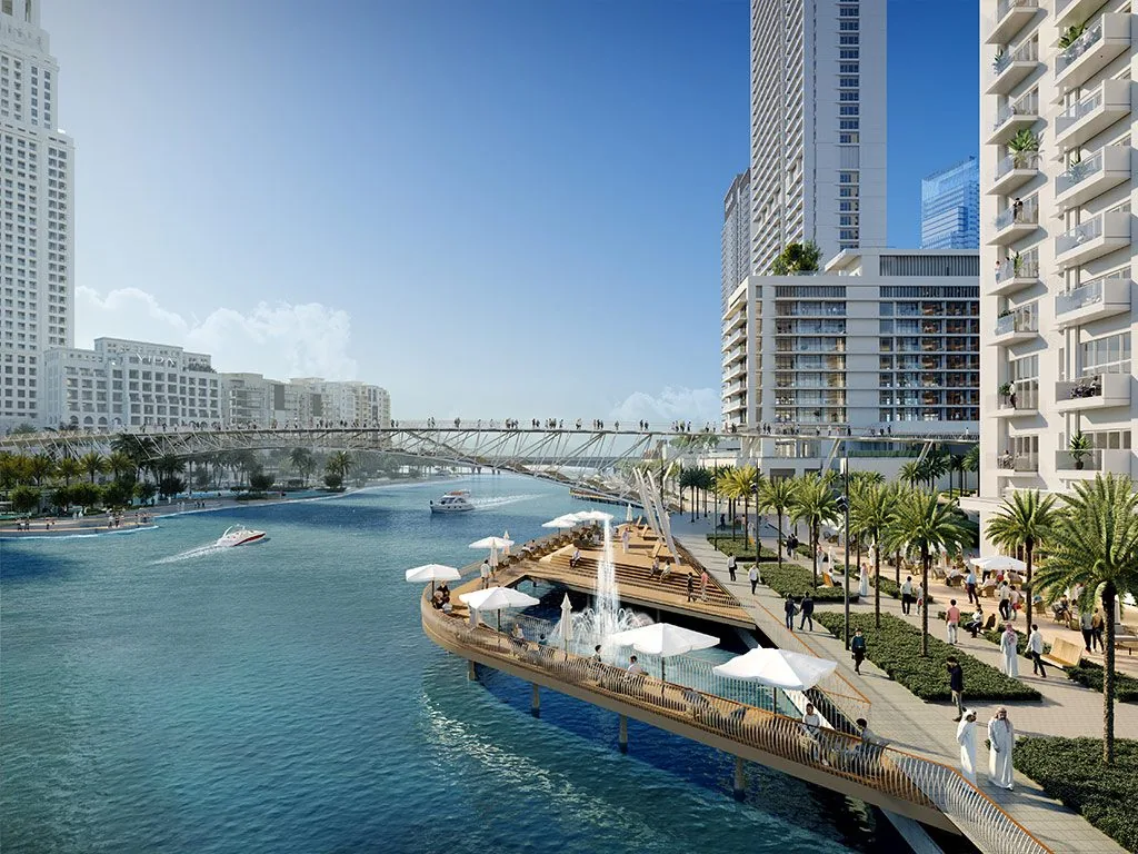 Palace Residences North at Dubai Creek Harbour — official render 4