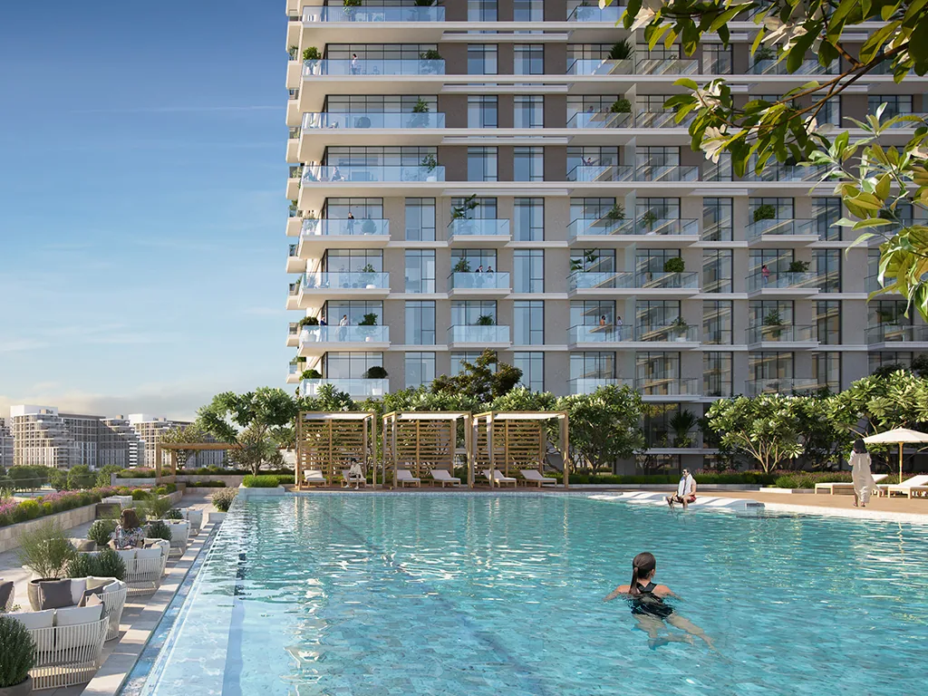 Parkside Hills at Dubai Hills Estate — official render 3
