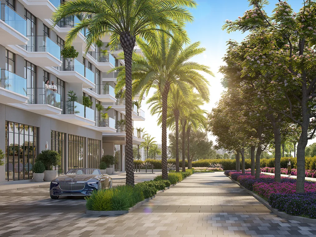 Parkside Hills at Dubai Hills Estate — official render 4