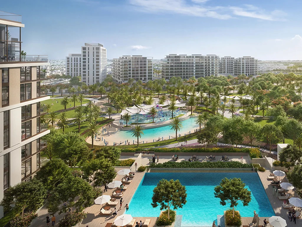 Parkside Views Residence at Dubai Hills Estate — official render 4