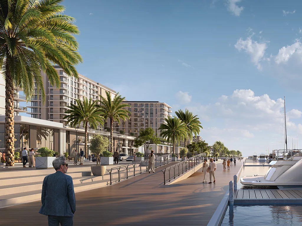 Pier Point at Rashid Yachts & Marina — official render 4