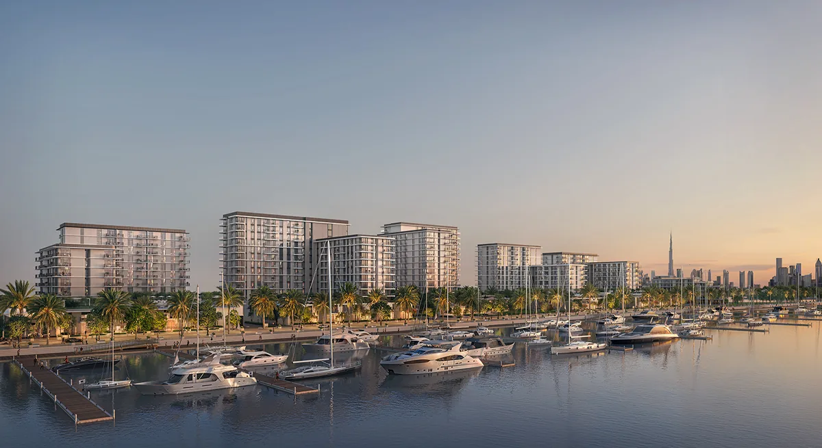Porto View at Rashid Yachts & Marina — official render 2