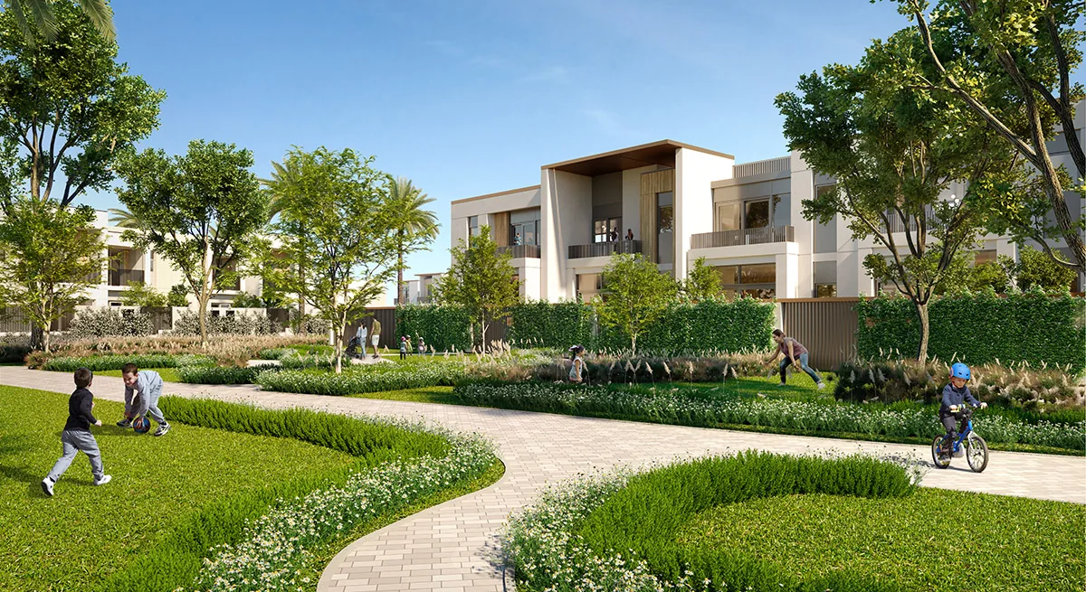 Raya in Arabian Ranches III — official render 2