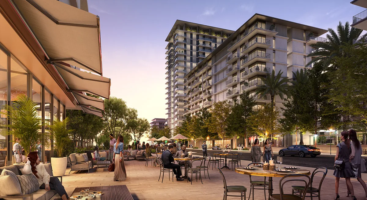 Seascape at Rashid Yachts & Marina — official render 1