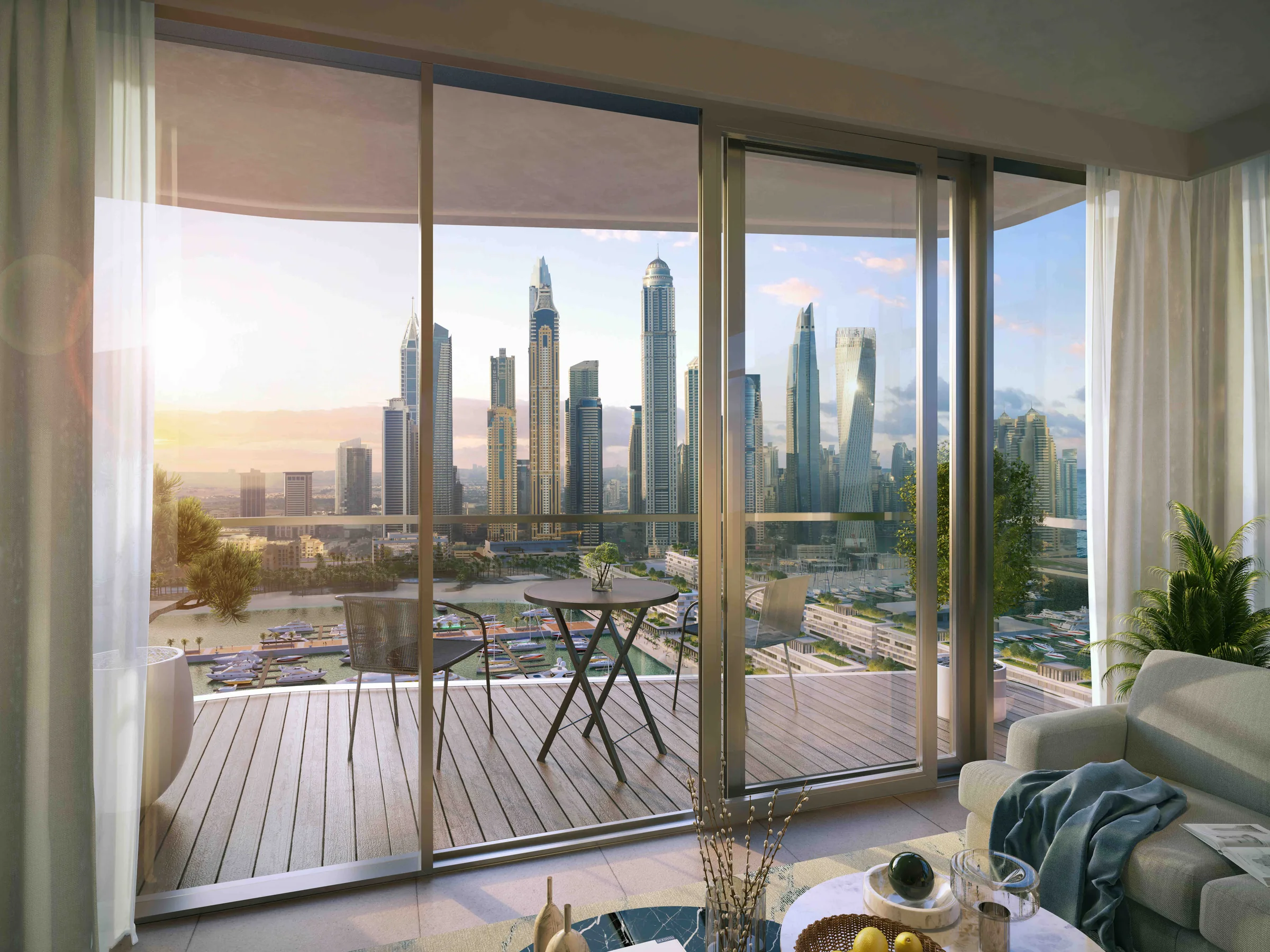 South Beach at Emaar Beachfront — official render 2