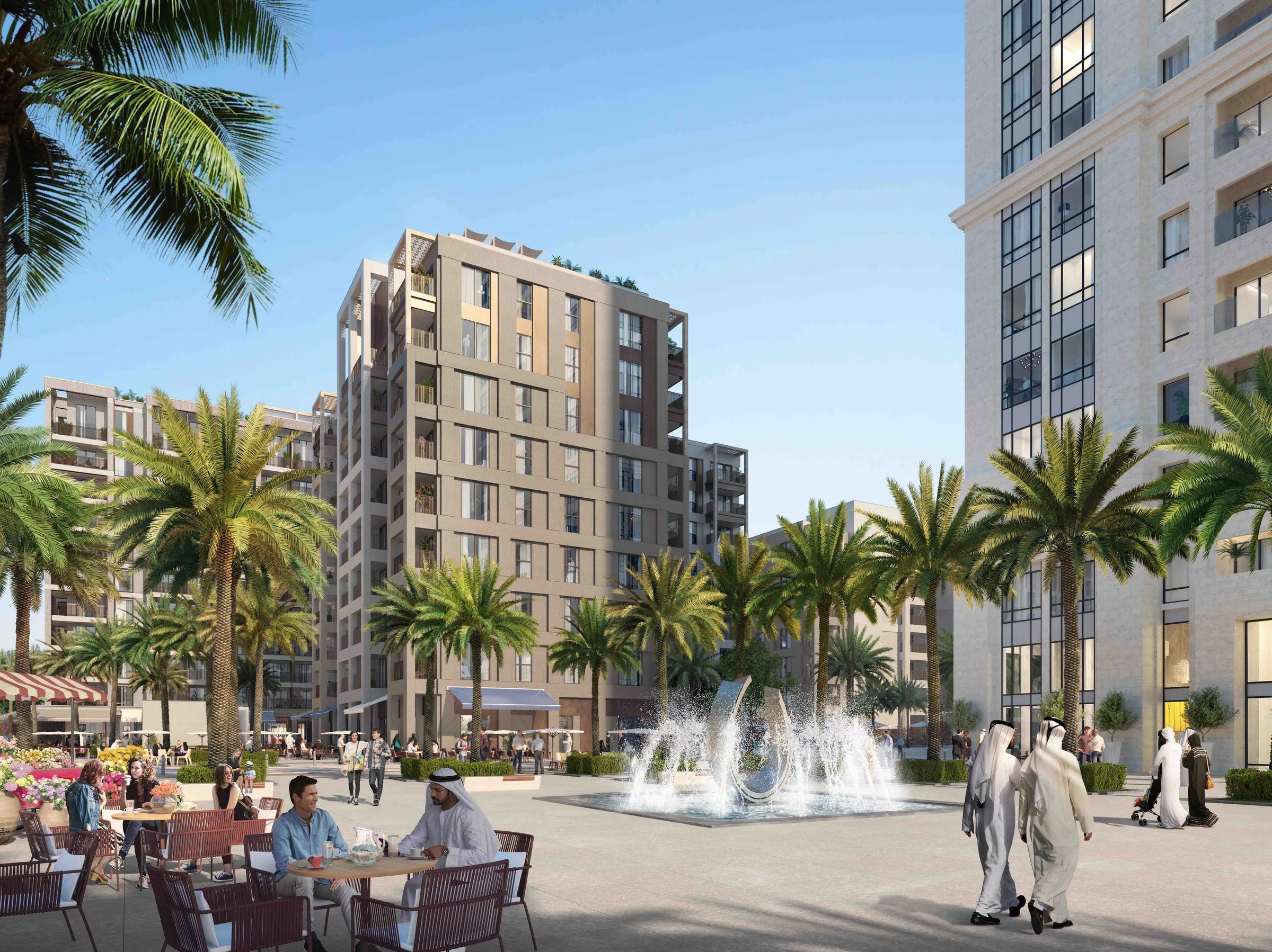 Surf at Dubai Creek Harbour — official render 1