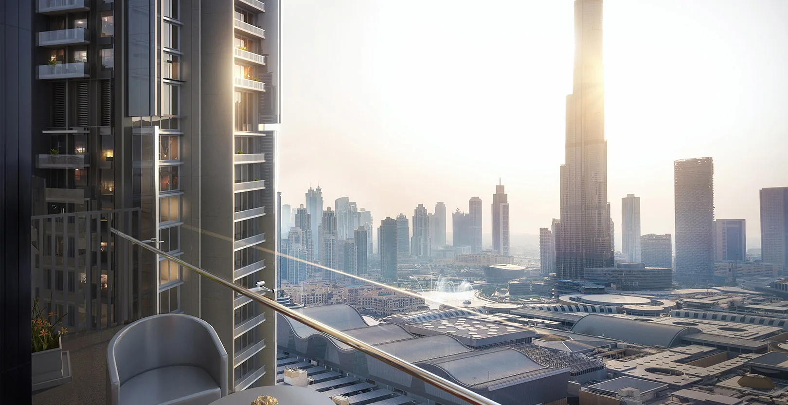 Vida Dubai Mall at Downtown Dubai — official render 1