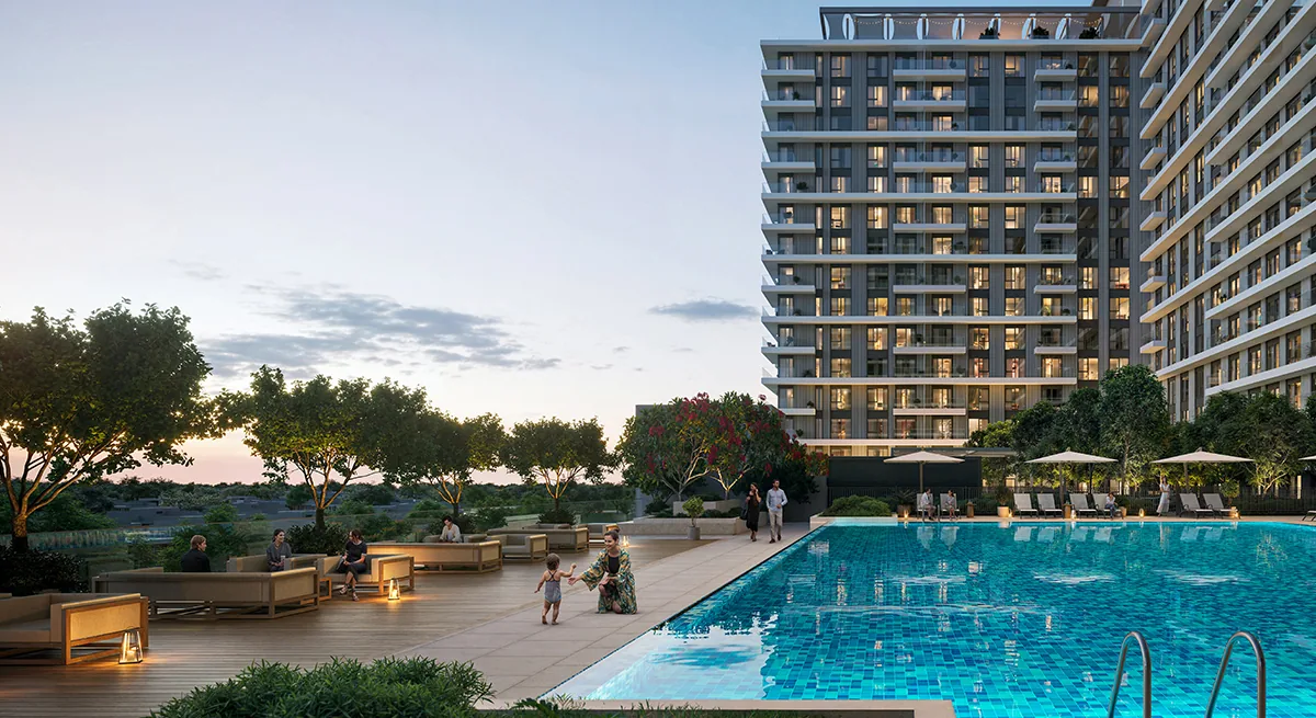 Vida Residences Club Point at Dubai Hills Estate — official render 2