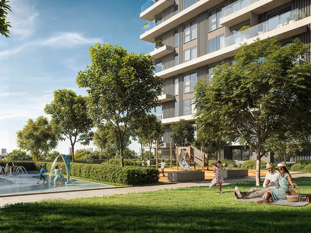 Vida Residences Club Point at Dubai Hills Estate — official render 4